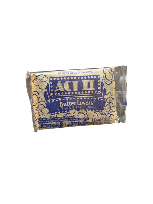 ACT II Butter Lovers Popcorn