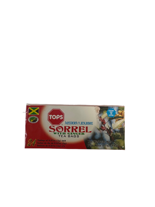 Tops Sorrel with Ginger Tea Bags