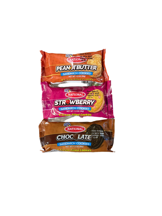 National Sandwich cookies