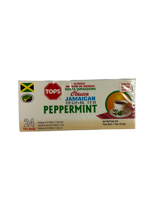 Tops Jamaican Herbal Tea Peppermint