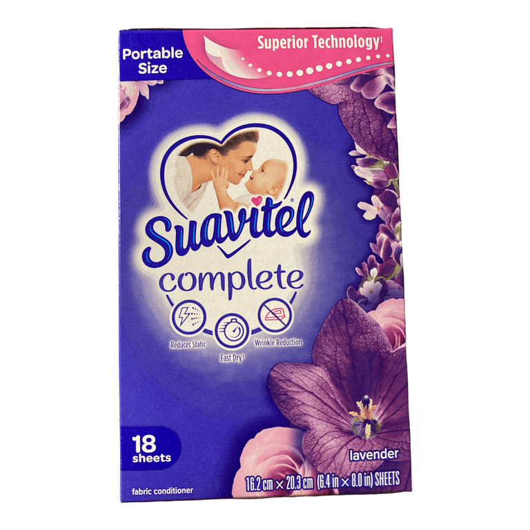 Suavitel Complete Fabric Conditioner 18 sheets