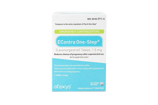 EContra One-Step Contraceptive
