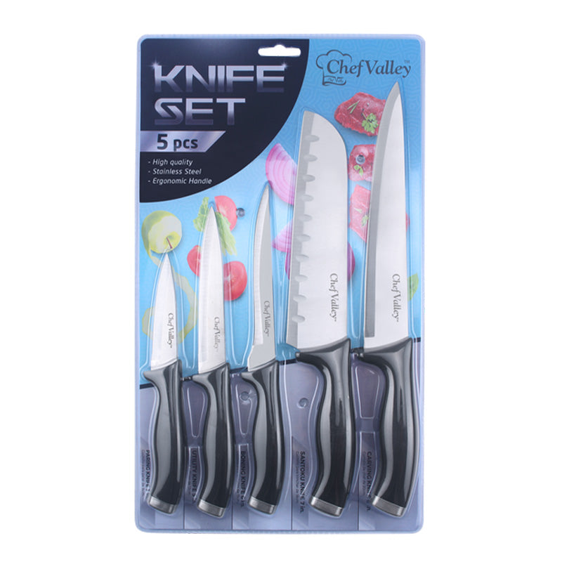 Chef Valley Knife Set 5 pcs