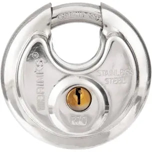 Stainless Steel Disc Padlock