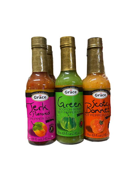 Grace Hot Pepper Sauces