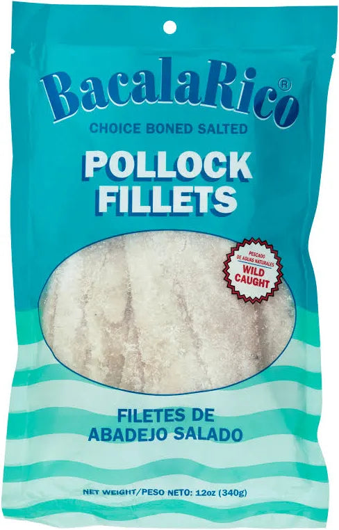 BacalaRice Boned Salted Pollock Fillets