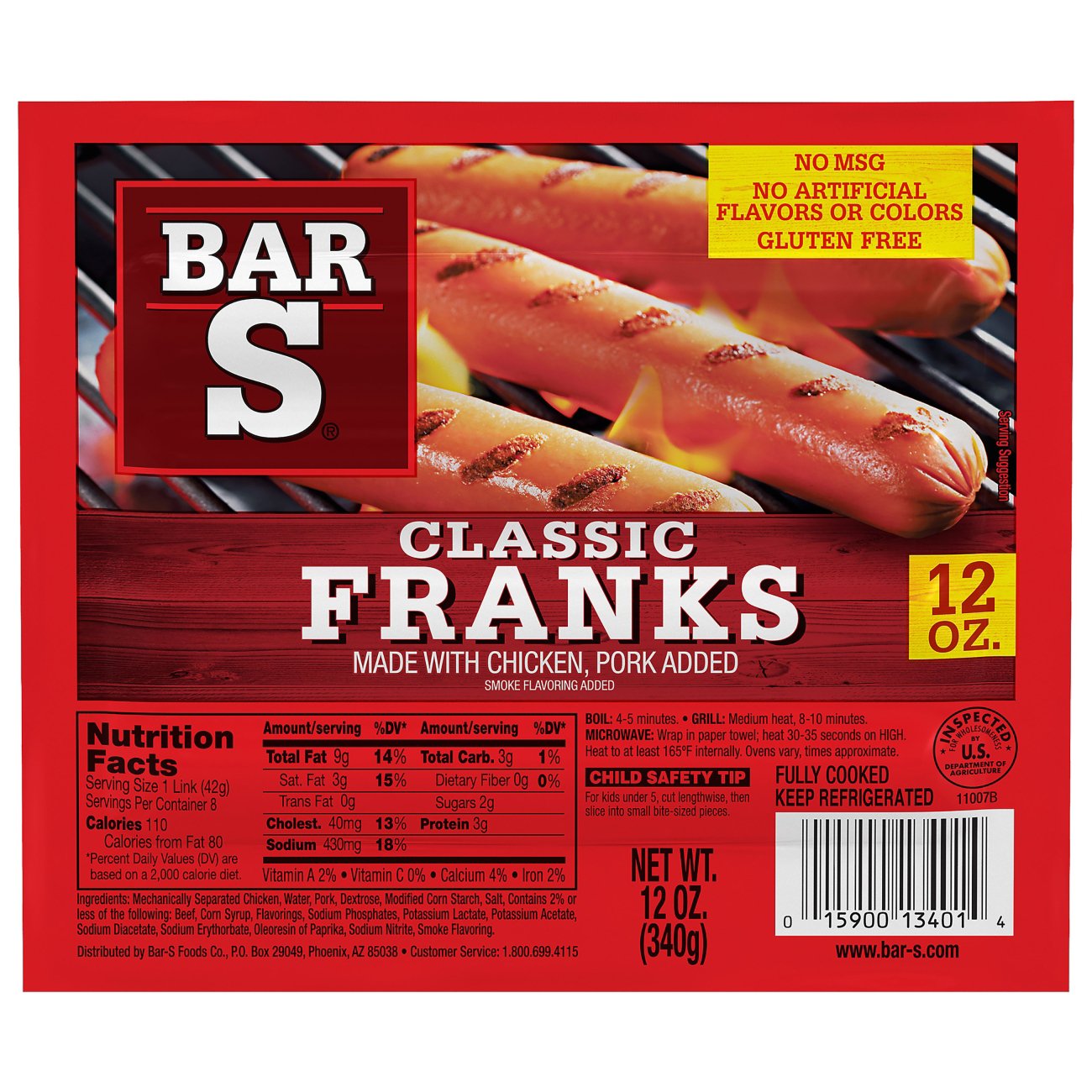 S Bar Classic Franks