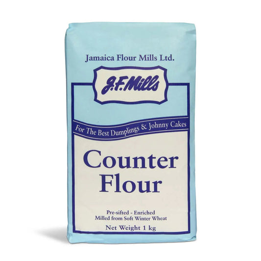 J.F.Mills Counter Flour