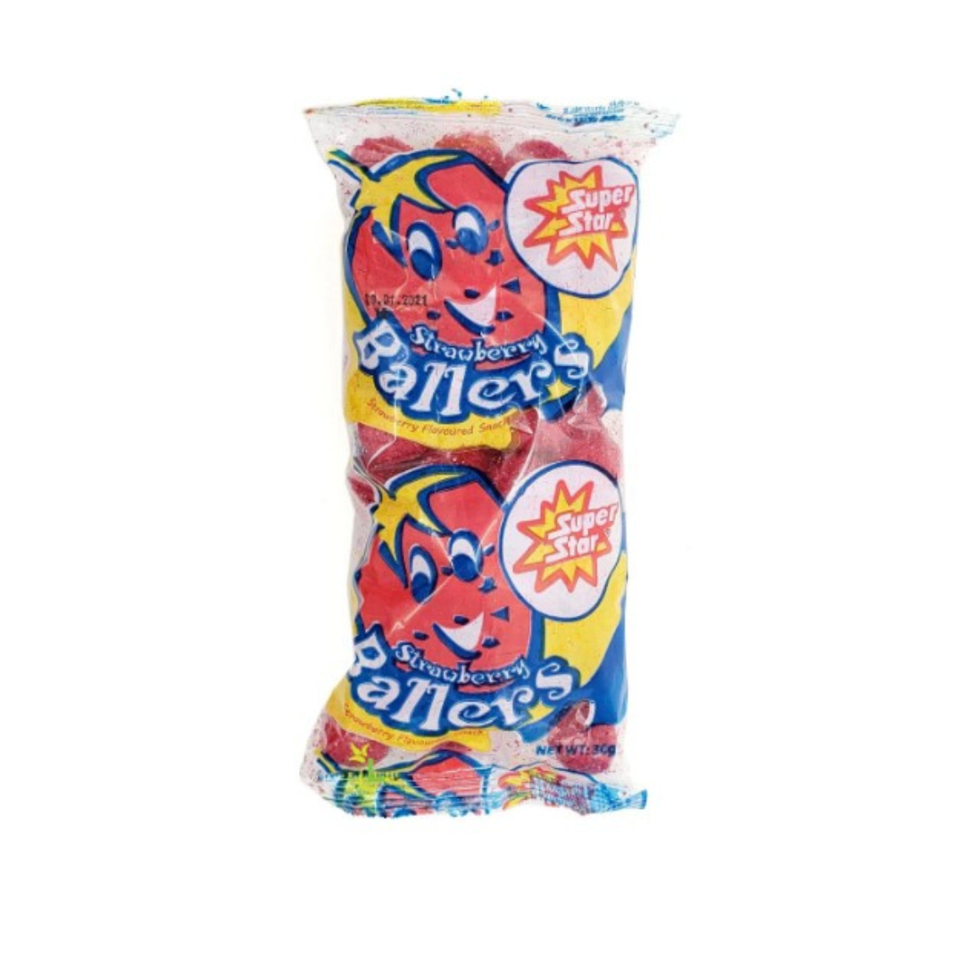 Super Star Snacks Strawberry Ballers