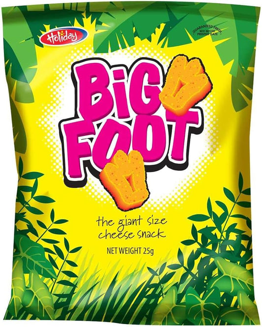 Holiday Big Foot, The Giant Cheese Snack, 0.8 Oz